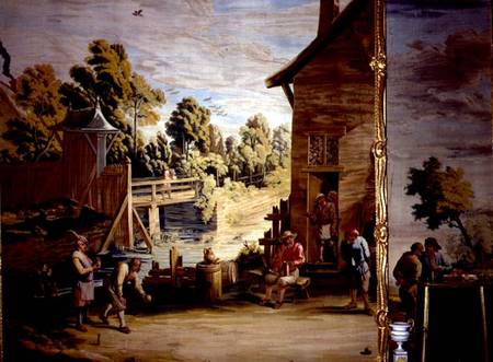 The Game of Bowls van David Teniers
