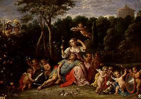 Der Garten der Armida. van David Teniers