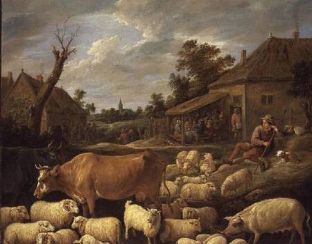 The Good Shepherd van David Teniers