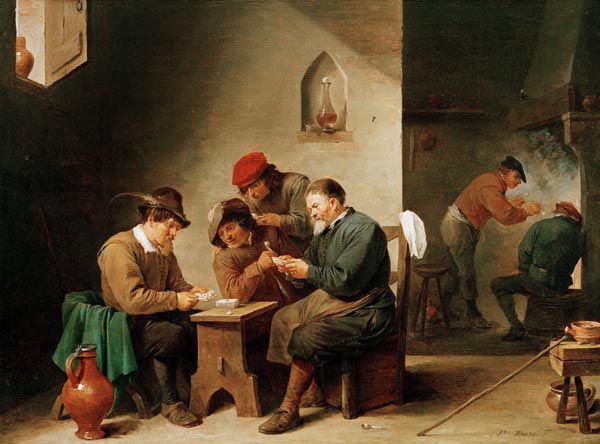 David Teniers d.J., Kartenspieler van David Teniers