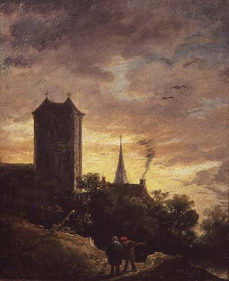 Landscape with a Tower van David Teniers