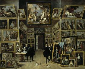 Teniers d.J., Leopold Wilhelm in Galerie