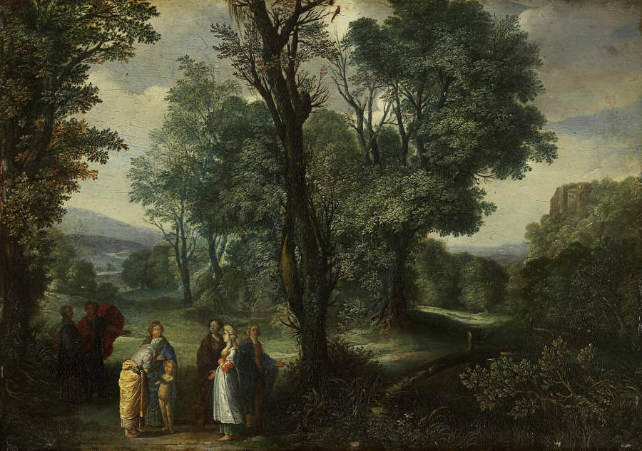 The Birth of Adonis van David Teniers d. Ä.