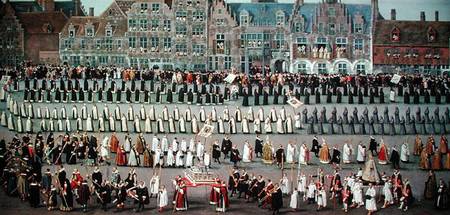 The Ommeganck in Brussels in 1615: Procession of Notre Dame de Sablon van Denys van Alsloot