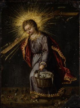 The Christ Child Carrying Passion Instruments