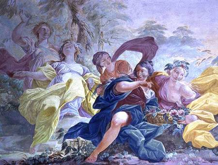 Mythological scene van Diacinto Fabbroni