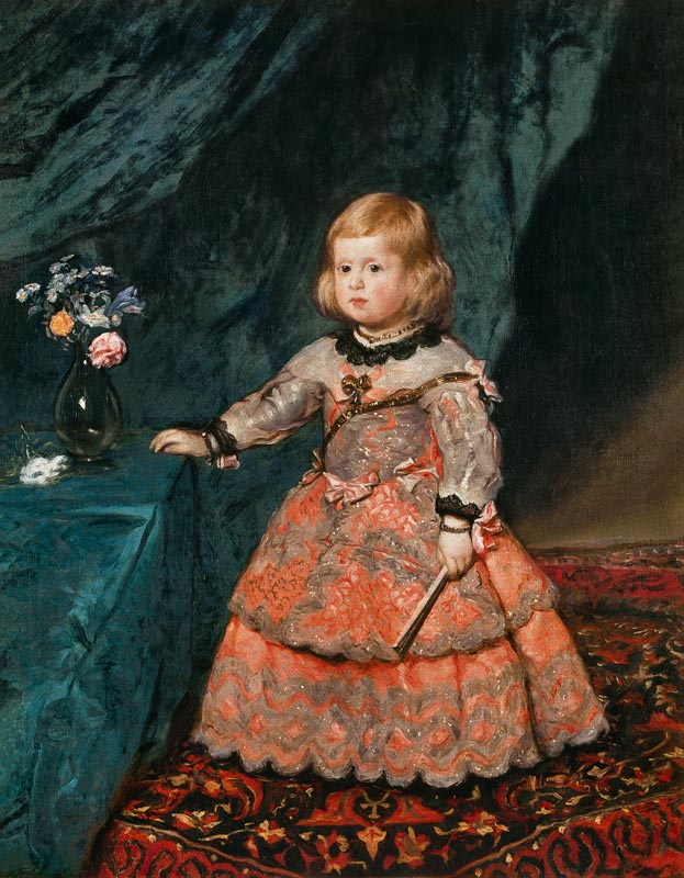 Die Infantin Margareta Theresia van Diego Rodriguez de Silva y Velázquez