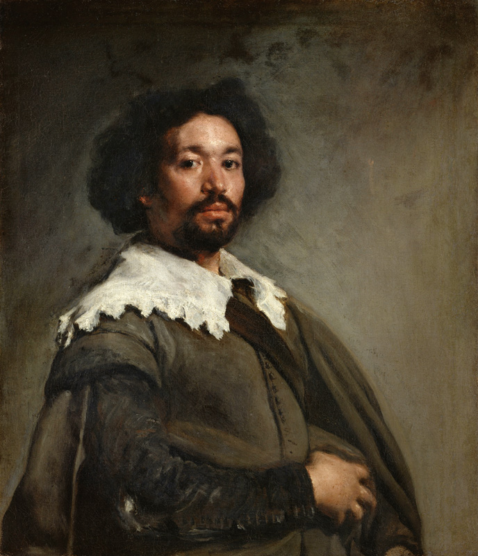 Portrait von Juan de Pareja. van Diego Rodriguez de Silva y Velázquez