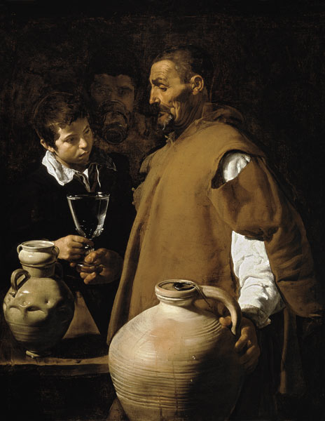 Waterseller of Seville van Diego Rodriguez de Silva y Velázquez