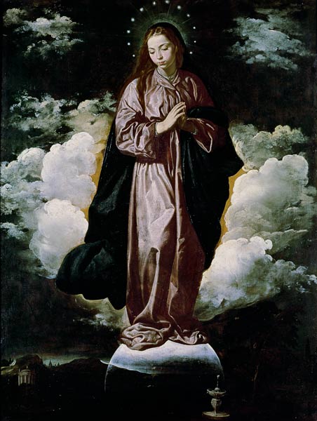 The Immaculate Conception van Diego Rodriguez de Silva y Velázquez