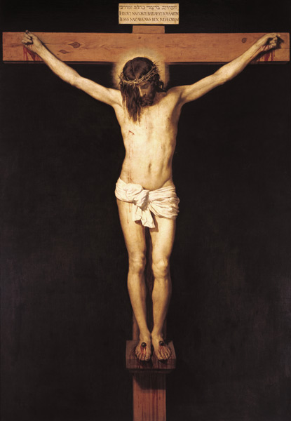 Christus aan het kruis (Christus van San Placido) van Diego Rodriguez de Silva y Velázquez