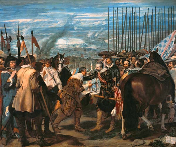 Velazquez / Surrender of Breda / 1635 van Diego Rodriguez de Silva y Velázquez