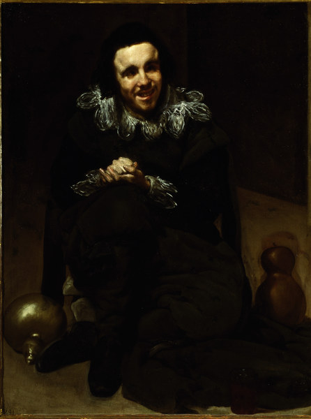 D.Velázquez / Court Jester Calabazas van Diego Rodriguez de Silva y Velázquez