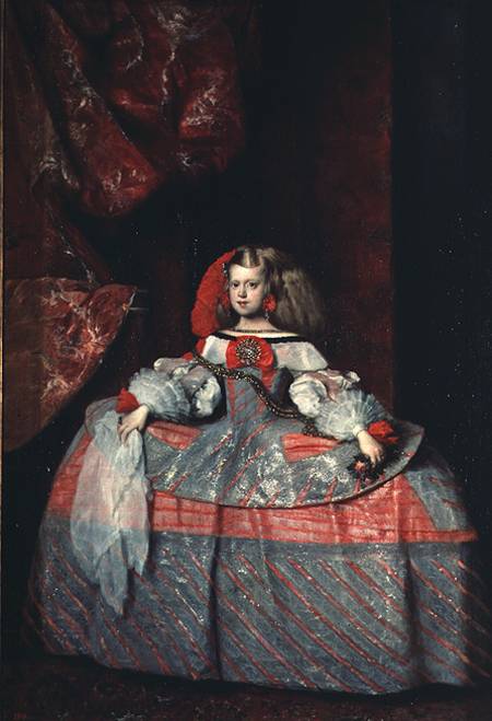 The Infanta Maria Marguerita (1651-73) in Pink van Diego Rodriguez de Silva y Velázquez