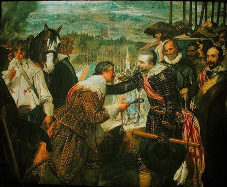 The Surrender of Breda, 1625 van Diego Rodriguez de Silva y Velázquez