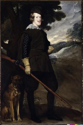 Philip IV as hunter / by Velázquez