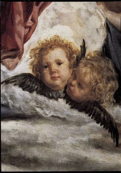 Velásquez, Krönung Mariä, Engelsköpfen van Diego Rodriguez de Silva y Velázquez