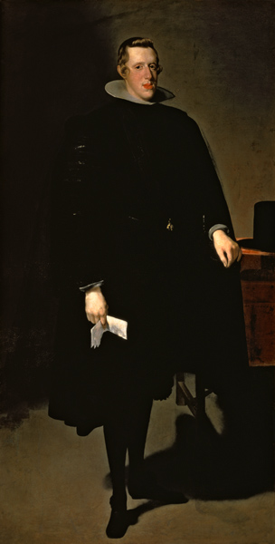 Philip IV of Spain (1605-65) van Diego Rodriguez de Silva y Velázquez