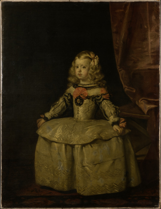 Portrait of the Infanta Margarita (1651-1673) van Diego Velázquez