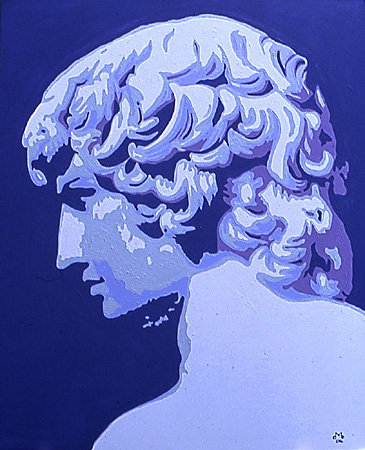 Blue Antinoos van Dietrich Moravec