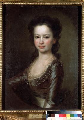 Portrait of Countess Maria Artemyevna Vorontsova as Child