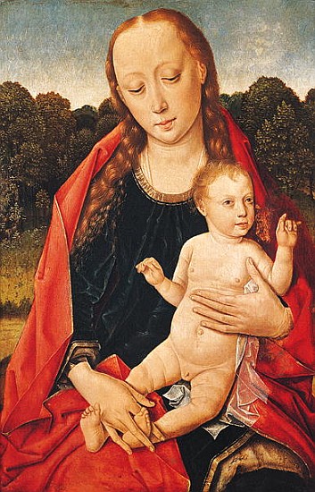 Virgin and Child van Dirck Bouts