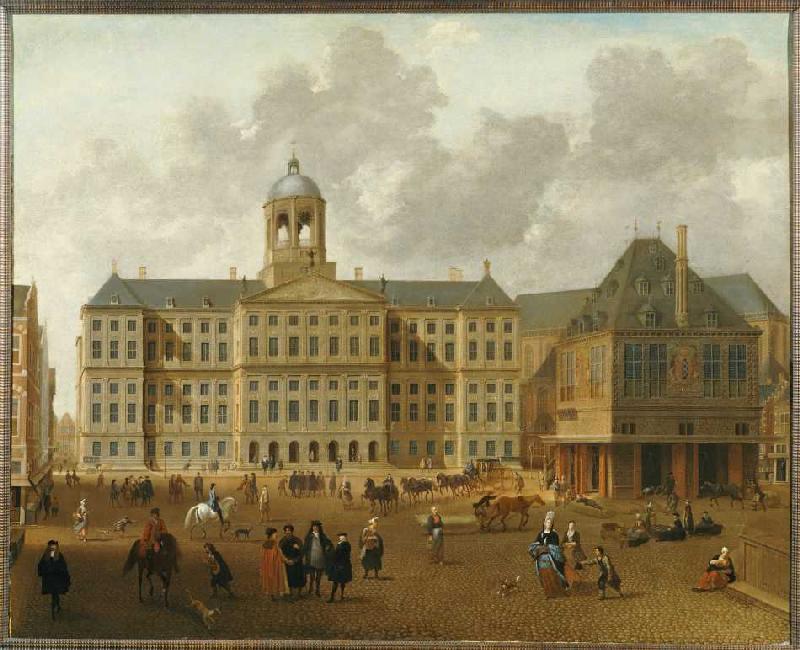 Das Rathaus von Amsterdam. van Dirck Maas