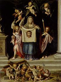 Die hl. Veronika mit dem Schweißtuch Jesu van Dirk Quade v.Ravensteyn