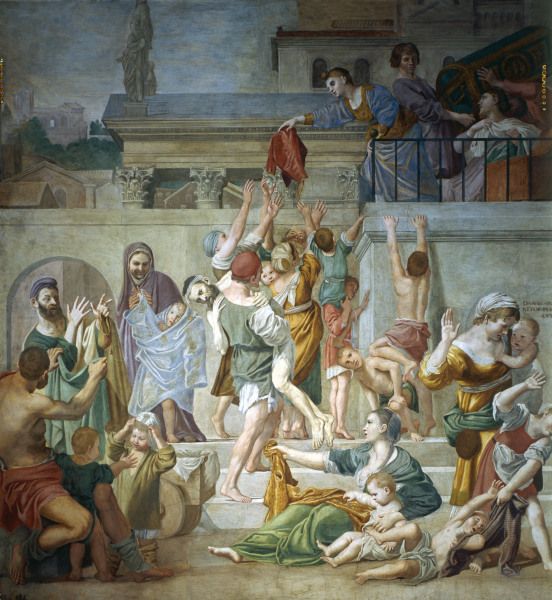 Domenichino / St. Cecilia van Domenichino (eigentl. Domenico Zampieri)