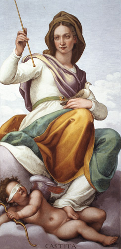 The Allegory of Chastity van Domenico Cresti Passignano