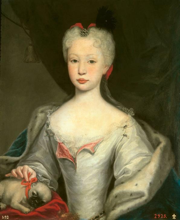 Barbara von Braganza, Königin (Ferdinand VI.) von Spanien van Domenico Dupra