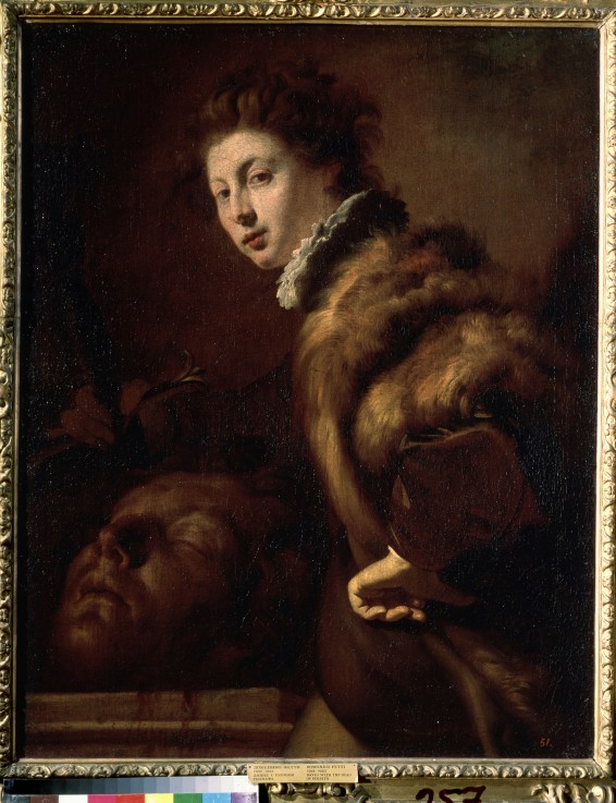 David with the Head of Goliath van Domenico Fetti