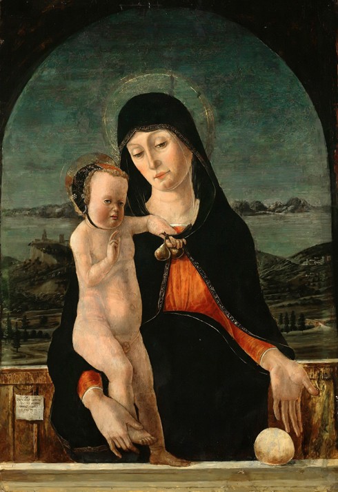 Virgin with Child van Domenico Morone