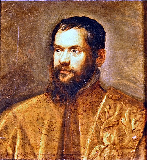 Portrait of a Man van Domenico Robusti Tintoretto
