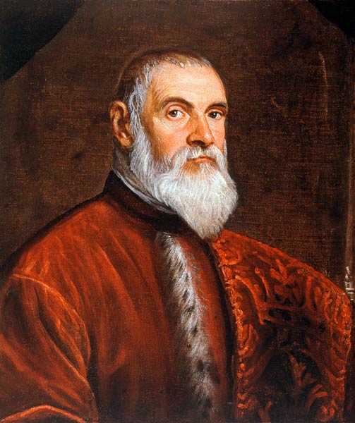 D.Tintoretto, Bildnis Prokurator van Domenico Tintoretto