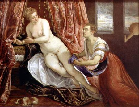Danae van Domenico Tintoretto