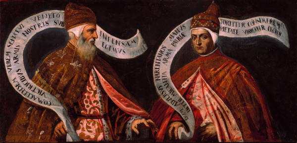 D.Tintoretto, Giovanni II. Partecipazio van Domenico Tintoretto