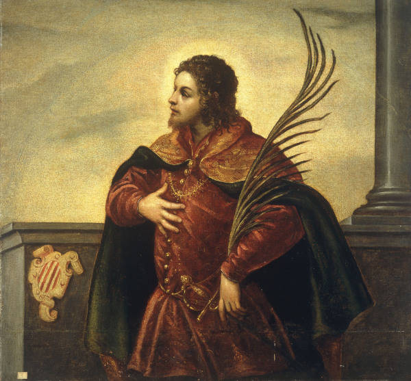D.Tintoretto, Hl.Maertyerer van Domenico Tintoretto