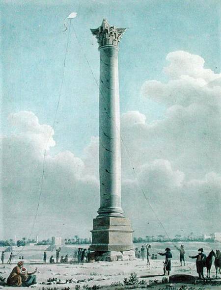 Pompey's Pillar, Alexandria van Dominique Vivant Denon