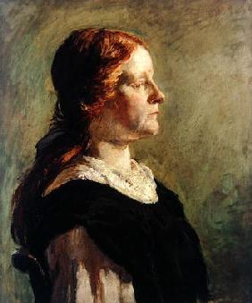 Portrait of a Girl with Red Hair, 1908 (oil on canvas)
