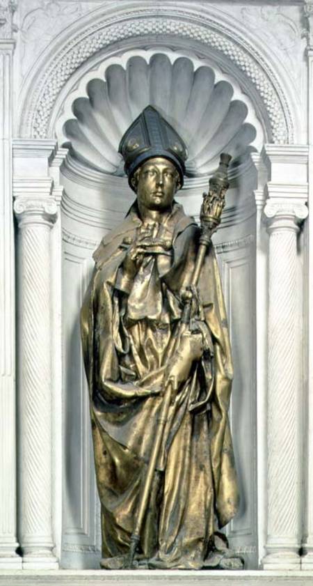 St. Louis of Toulouse, sculpture van Donatello