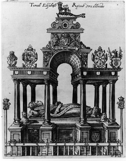 The Tomb of Elizabeth I van Dutch School