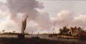 Boats in an Estuary