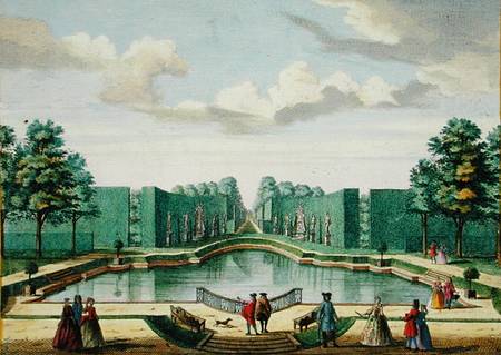 View from the bower over the great lake, from 'Het Zeganplant Kennemerlant', by Hendrick de Leth and van Dutch School