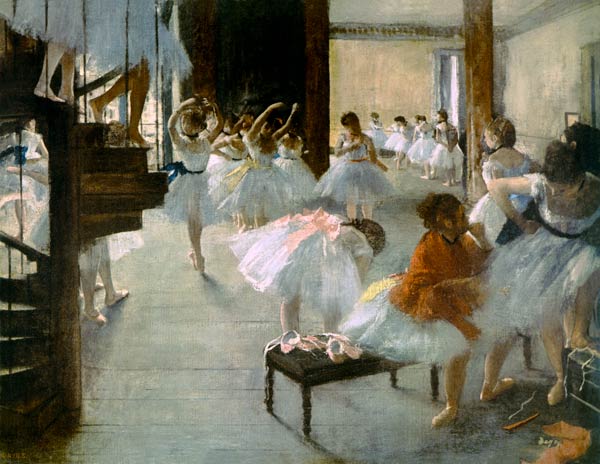 De balletschool  - Edgar Degas van Edgar Degas
