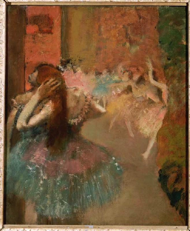 Ballett-Szene van Edgar Degas