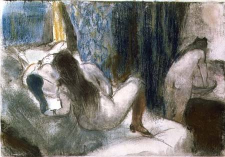 The Brothel van Edgar Degas