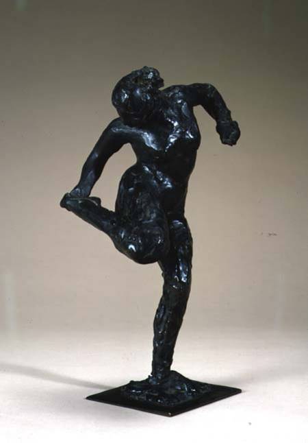 Dancer Holding her Foot van Edgar Degas