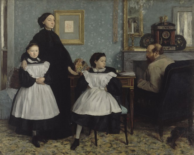 The Bellelli Family van Edgar Degas