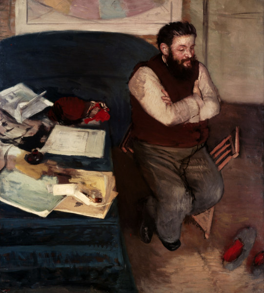 Diego Martelli van Edgar Degas